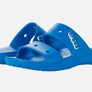Crocs Comfort Classic Double Strap Sandal Unisex M4/W6 Cobalt Blue NIB